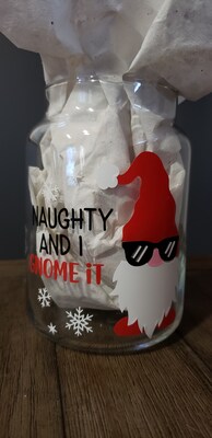 Holiday Memory Jar, Naughty and I Gnome It - image1